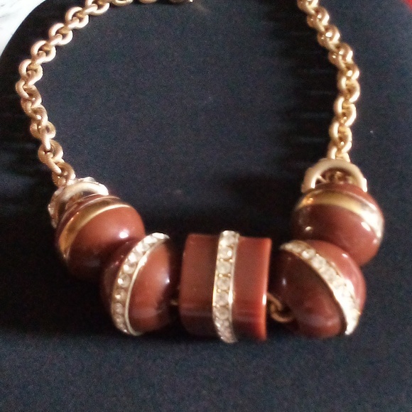 Vintage Chunky Statement Necklace - Picture 10 of 11